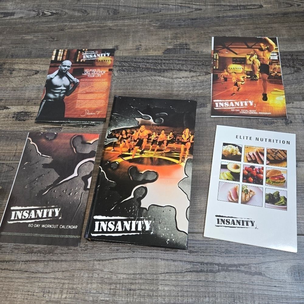 Insanity Dvd Set Used Shaun T 13 Dvds